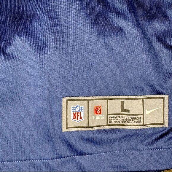 Nike Men's Tennessee Titans Ryan Tannehill #17 Navy Game Jersey - Picture 5 of 11